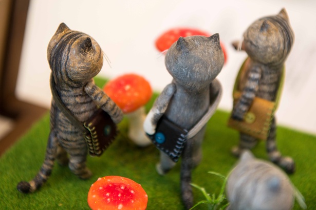 どやねこ展のネコたち
