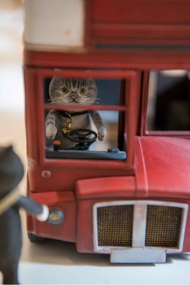 どやねこ展のネコたち
