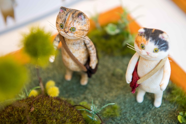 どやねこ展のネコたち