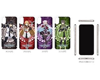 劇場版SAOのiPhoneケースがキャラクター別4タイプで登場！
