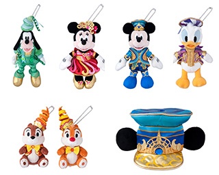 祝祭ムードのミッキーたちが集合！35周年メイングッズは約180種類