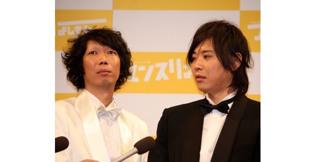 コントラストくっきり(!?)な2人