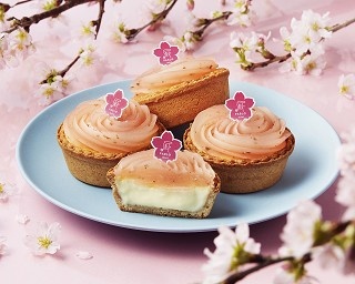 まるで桜もち!?焼きたてチーズタルト「PABLO mini」の春の新作が発売