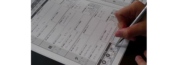 【写真】その日食べたものを記入して郵送すると…