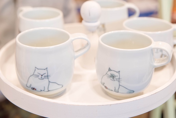 ねこまる堂のマグカップ
