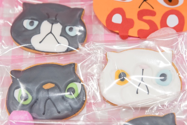 14COOKIESのネコのアイシングクッキー