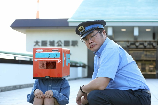 3/13（火）放送の松尾諭が駅員役を演じる「環状線くん」