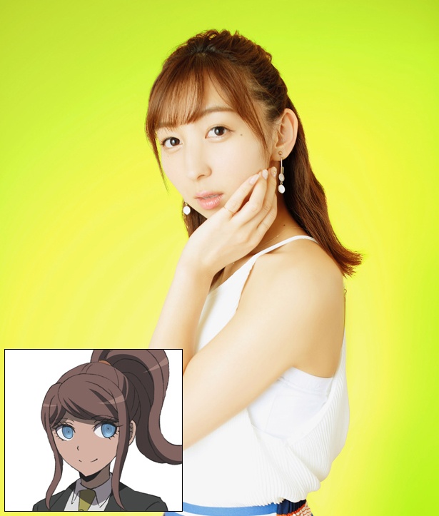 “元・超高校級のスイマー”朝日奈葵を演じる飯田里穂