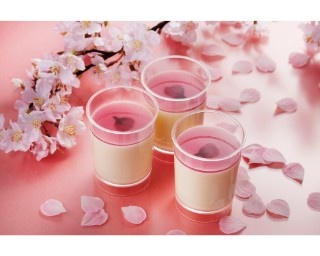 PABLOのとろけるチーズプリンに春の訪れを感じる華やかな"桜"が新登場！