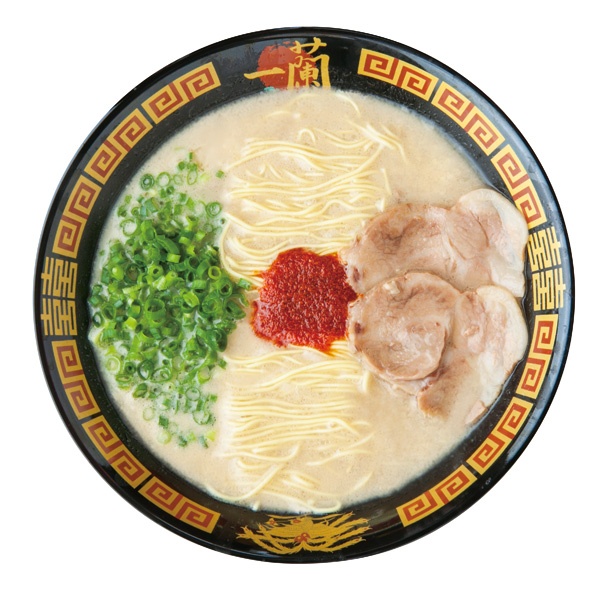 味の濃さやこってり度などをオー ダー用紙に記入してカスタマイズできる「天然とんこつラーメン(創業以来)」(790円、店舗により異なる)