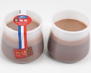 ミニストップからフランス産チョコレート使用「無限Wチョコプリン」が新発売！