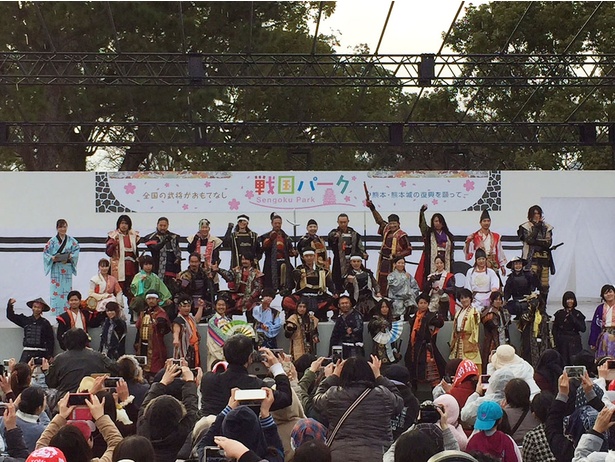 全国の“おもてなし武将隊”が熊本城に集まるイベント