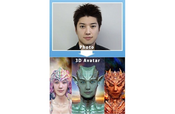 【写真】元の画像から3タイプのエイリアンに変身！