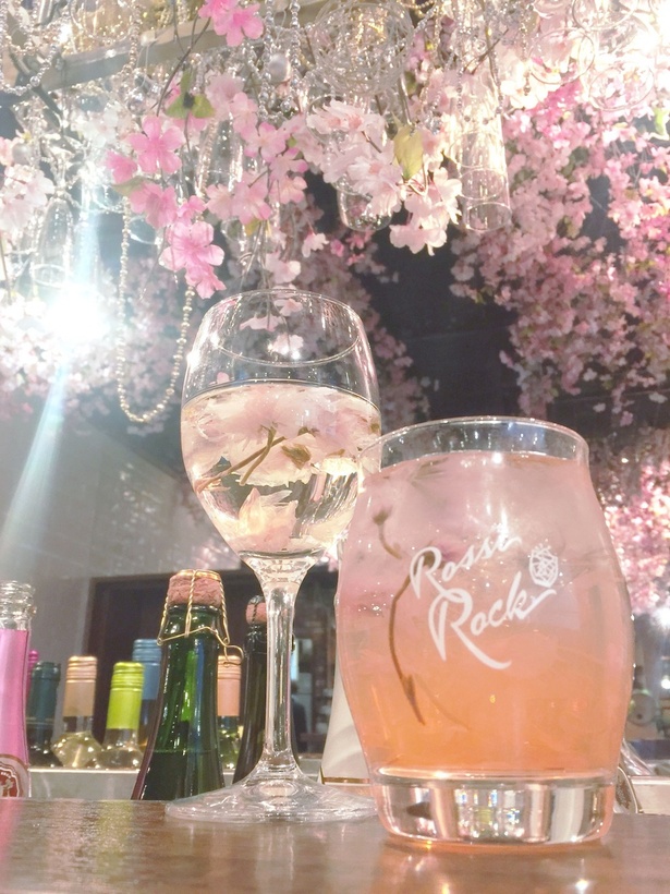 3000本の桜のシャンデリアで乾杯！「お花見バルESOLA渋谷」期間限定オープン