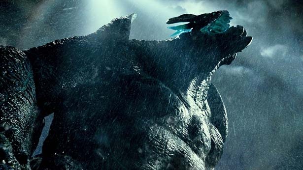 日本の特撮に登場しそうな造形の怪獣=KAIJU(『パシフィック・リム』)