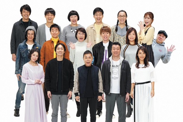フジテレビ本社屋のイベントで設置されるフォトパネル