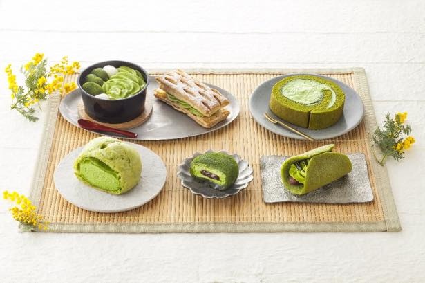抹茶スイーツフェア開催！全ての商品に全国茶品評会で大臣賞を21回受賞した「京都 丸久小山園」の宇治抹茶を使用している
