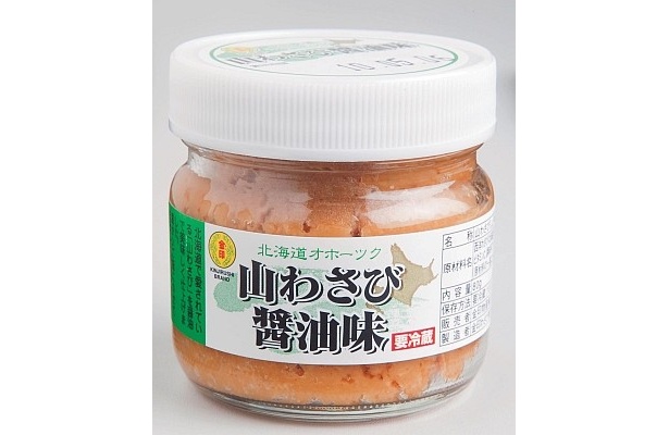 スッキリとした辛さ！｢山わさび醤油味｣(420円/北海道フーディスト 八重洲店)