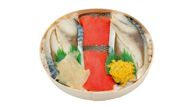 「復刻昭和元祖小唄寿司」（1200円/八戸駅）