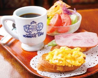 神戸の老舗喫茶「にしむら珈琲店」の「朝食セット」で至福すぎる朝を