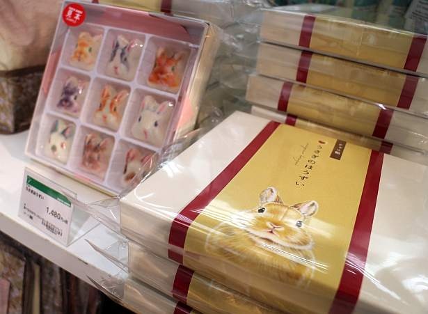 「うさぎほうずい」(税抜1480円)の和を意識した上品なパッケージ