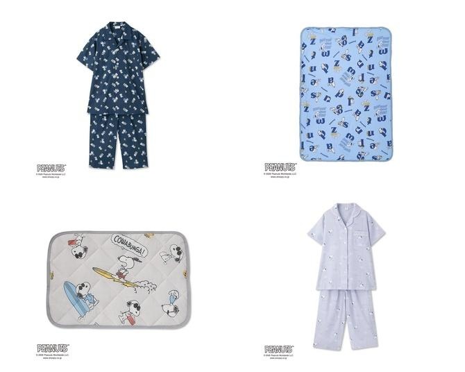 しまむらで夏の「スヌーピー」寝具コレクション！楊柳パジャマや冷感敷きパッドで寝苦しい夜を解消