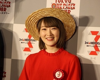 生駒里奈、麦わら＆赤いワンピースで“ルフィ”ルック！卒業後は「生き残りたい」