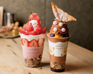 “ホリスティックビューティ”がテーマのカフェで贅沢パルフェを！芦屋「LIVING ORGANICS」