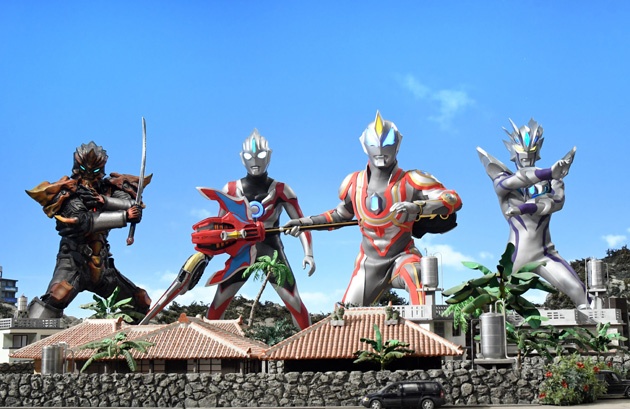 ジャグラス ジャグラー、ウルトラマンオーブ、ウルトラマンジード、ウルトラマンゼロが勢揃い!