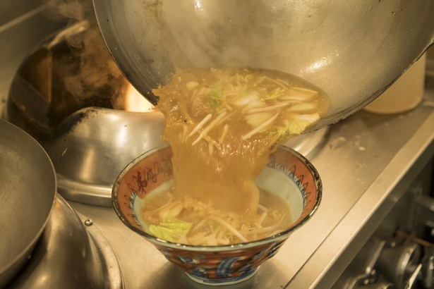 野菜の旨味、甘みも生かした味噌スープ