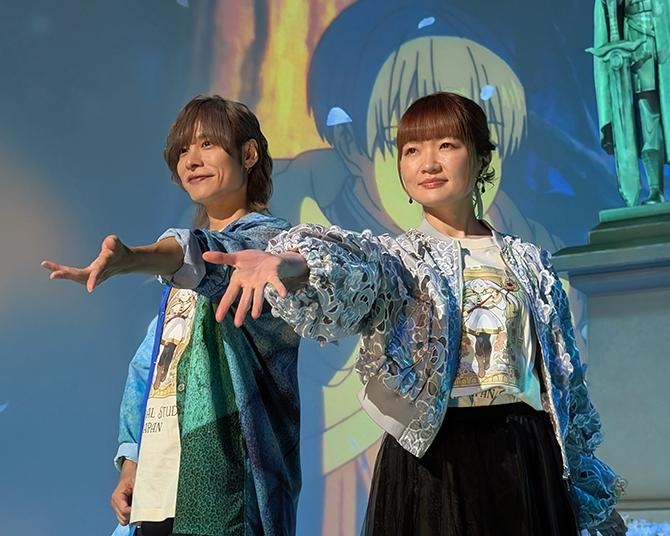 USJに『葬送のフリーレン』の世界が出現！「アニメに入り込んだよう」種﨑敦美＆岡本信彦が語る見どころとは
