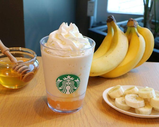 【スタバ新作】規格外の“もったいないバナナ”使用！贅沢な2つのフラペチーノが登場