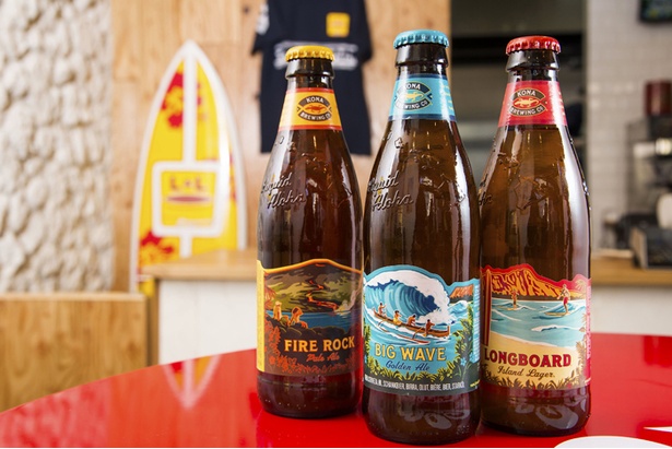 コナビール(各種750円～)も取り扱う