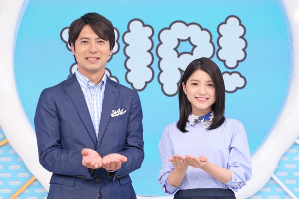 「ZIP!」総合司会の桝太一アナと川島海荷