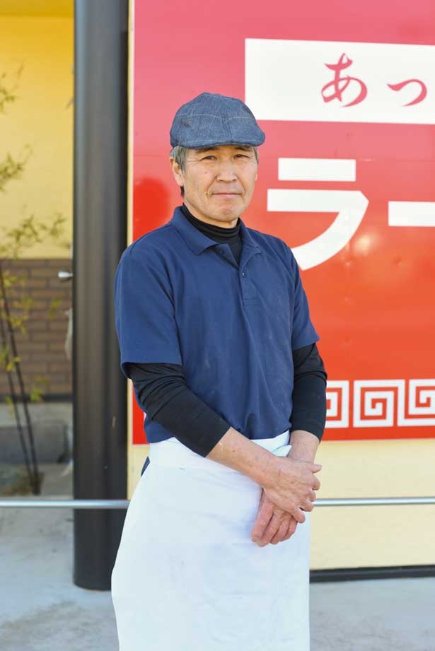 「決して王道ではありませんが、私なりの手打ち麵ができました」と話す調理担当の鈴木利之さん
