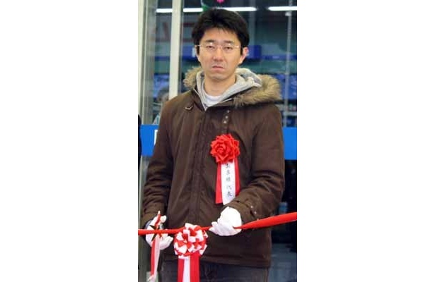 今回1番乗りをした男性