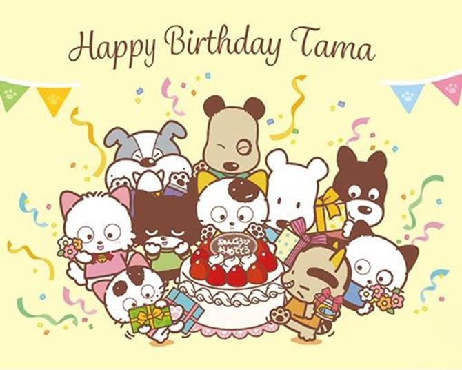 「タマ＆フレンズ」タマの誕生日を記念して公式EC先行アイテムを販売！限定ノベルティ配布のほか、壁紙＆LINEスタンプも登場