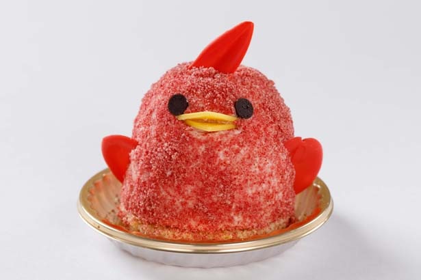 「イチゴぴよりん」(430円)。こちらはぴよりんshop限定商品で、テイクアウトのみ