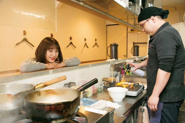 店主の村上裕幸さんとの話が弾む
