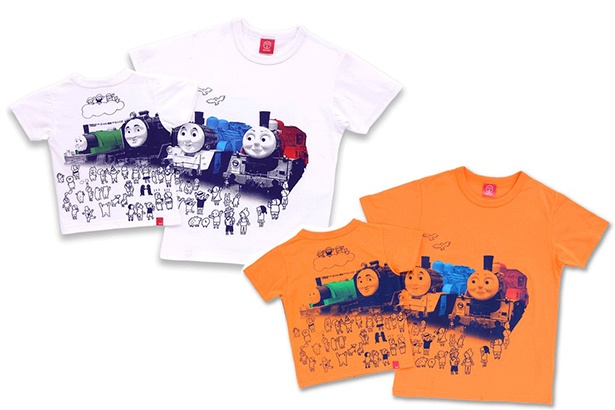 大井川鐵道限定カラーも きかんしゃトーマス号コラボtシャツが発売 キャラwalker ウォーカープラス