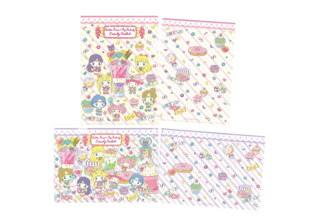 クリアファイルセット(648円)
