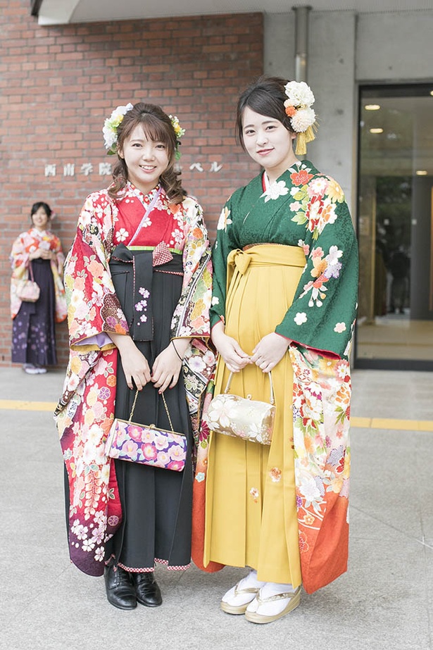 西南学院大学の卒業生 ゆりかさん はるかさん