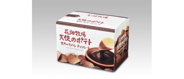 花畑牧場　天使のポテト　生キャラメルチョコレート（580円）