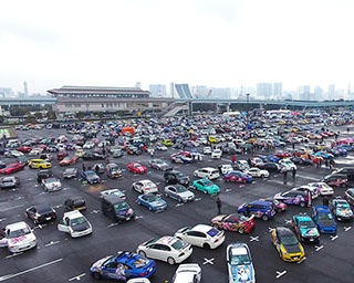 日本最大規模で開催！約1000台の“痛車”が台場に集結