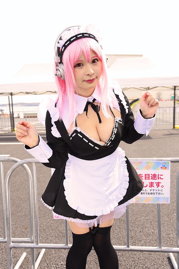 すーぱーそに子に扮する ゆこりーむさん
