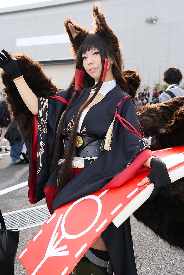「アズールレーン」の赤城に扮する結城懍さん