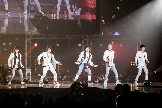 5人組ダンス＆ボーカルグループDa-iCEがパフォーマンスを披露