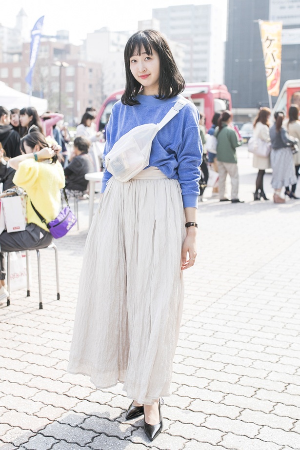 福岡アジアコレクションに来ていたはるらさん