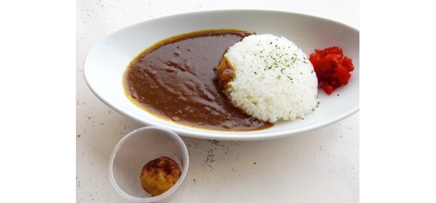 たこ焼きとの組み合わせ。もちろん予想通りおいしいです！