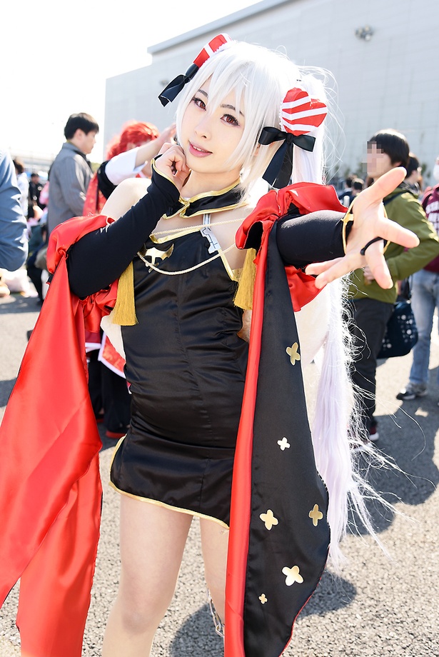「アズールレーン」のヴァンパイアに扮する ねぎさん
